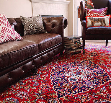 An Oriental Rug's Color: Sync vs. Contrast