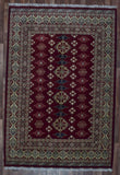 Afghan Rug Hand Knotted Oriental Rug Master Khal Mohammadi Afghan Rug 6'7x9'7