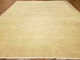 Egypt Hand Knotted Oriental Rug Large Classic Khaki Contemporary Peshawar Rug 8'7x9'7
