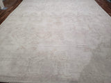 Egypt Hand Knotted Oriental Rug Oushak Oriental Area Rug 11'6 x 14'4