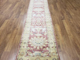 Egypt Hand Knotted Oriental Rug Oushak Oriental Area Rug 2'10X11'5