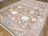 Egypt Hand Knotted Oriental Rug Oushak Oriental Area Rug 8'X12'
