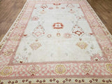 Egypt Hand Knotted Oriental Rug Rose Gold Mahal Oriental Rug 7'6x10'9