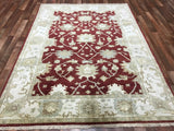 Fine Rug Collection Hand Knotted Oriental Rug Oushak Oriental Rug 5'10X8'1