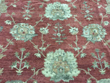 India Rug Hand Knotted Oriental Rug Fine Peshawar Oriental Rug 7'9X9'9