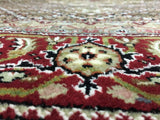 Indian Rug Hand Knotted Oriental Rug Fine Mahi Tabriz With Silk Oriental Rug 8'1X8'1