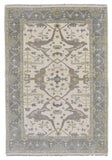 Indian Rug Hand Knotted Oriental Rug Fine Oushak Oriental Area Rug 5'X7'10