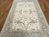 Indian Rug Hand Knotted Oriental Rug Fine Oushak Oriental Area Rug 5'X7'10