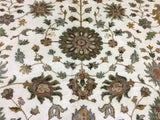 Indian Rug Hand Knotted Oriental Rug Fine Peshawar Oriental Rug 8'X9'10