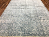 Indian Rug Hand Knotted Oriental Rug Fine Turkish Knot Oushak Oriental Area Rug 8'X10'