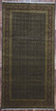 Indian Rug Hand Knotted Oriental Rug Herati Oriental Runner Rug 6'x11'10