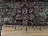Indian Rug Hand Knotted Oriental Rug Large Fine Oriental Tabriz Rug 9'x11'7