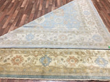 Indian Rug Hand Knotted Oriental Rug Large FIne Oushak Rug 8'2x10'3