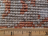 Indian Rug Hand Knotted Oriental Rug Large Modern Kashan Orange Silver Silk Oriental Rug 9'3x11'9