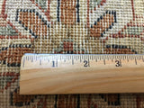 Indian Rug Hand Knotted Oriental Rug Round Peshawar Oriental Rug 8'X8'