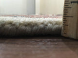 Indian Rug Hand Knotted Oriental Rug Semi-Antique Fine Rare Serapi Oriental Area Rug 8'3 x 9'11