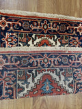 Indian Rug Hand Knotted Oriental Rug Serapi Oriental Area Rug 2'1X3'