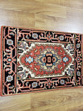 Indian Rug Hand Knotted Oriental Rug Serapi Oriental Area Rug 2'X2'11