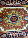Indian Rug Hand Knotted Oriental Rug Serapi Oriental Area Rug 2'X3'2