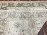 Pakistani Rug Hand Knotted Oriental Rug 8'1x9'9 Fine Venetian Peshawar Oriental Rug