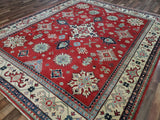 Pakistani Rug Hand Knotted Oriental Rug Fine Pakistan Kazak Large Oriental Rug 8'3X9'10