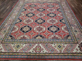 Pakistani Rug Hand Knotted Oriental Rug Fine Pakistan Kazak Large Oriental Rug 8'X10'2