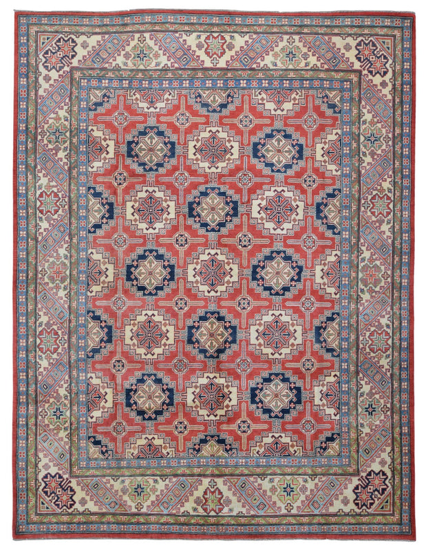 Pakistani Rug Hand Knotted Oriental Rug Fine Pakistan Kazak Large Oriental Rug 8'X10'2