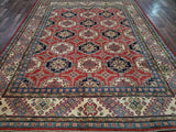 Pakistani Rug Hand Knotted Oriental Rug Fine Pakistan Kazak Large Oriental Rug 8'X10'2