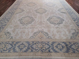 Pakistani Rug Hand Knotted Oriental Rug Fine Pakistan Peshawar Area Rug 9'8X13'7