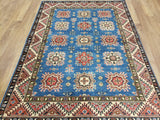 Pakistani Rug Hand Knotted Oriental Rug Kazak Oriental Area Rug 5'1x6'10