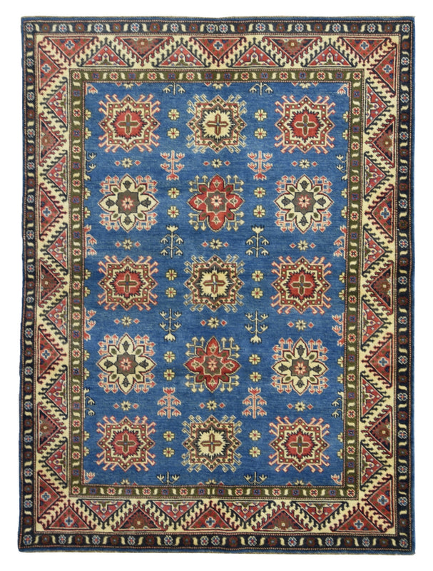 Pakistani Rug Hand Knotted Oriental Rug Kazak Oriental Area Rug 5'1x6'10