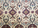 Pakistani Rug Hand Knotted Oriental Rug Kazak Oriental Area Rug 5'X6'10