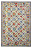 Pakistani Rug Hand Knotted Oriental Rug Rare Very Fine Pakistan Kilim Oriental Rug 6'x8'10