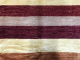 Pakistani Rug Hand Knotted Oriental Rug Semi-Antique Gabbeh Oriental Rug 6'8 x 10'
