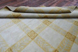 Pakistani Rug Hand Knotted Oriental Rug Semi-Antique Very Unique Fine Nepali Rug 6'4 x 9'8