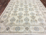 Pakistani Rug Hand Knotted Oriental Rug Very Fine Pakistan Peshawar Area Rug 8'1X9'7