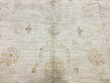 Semi-Antique Very Fine Light Venetian Peshawar Rug 8'2 x 9'7