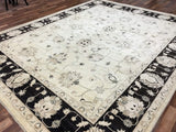 Pakistani Rug Hand Knotted Oriental Rug Very Fine Pakistan Peshawar Area Rug 8'3X10'1