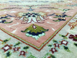 Persian Rug Hand Knotted Oriental Rug Extra Fine Persian Tabriz Oriental Rug with Silk 6'7X10'1