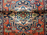 Semi-Antique Fine Persian Hamadan Runner 3'4X9'10