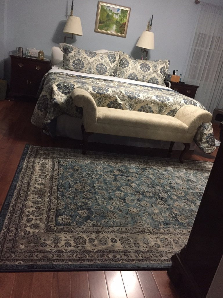 Bedroom in Perspective: Oriental Rug Edition