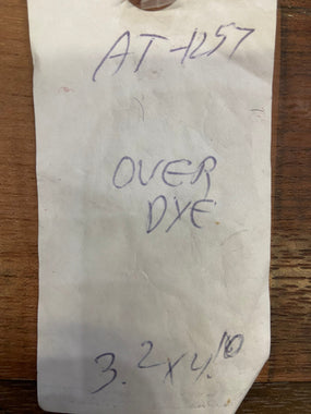 Over Dye 3'2x4'10