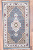 Fine Tabriz with Silk 5'3x3'0