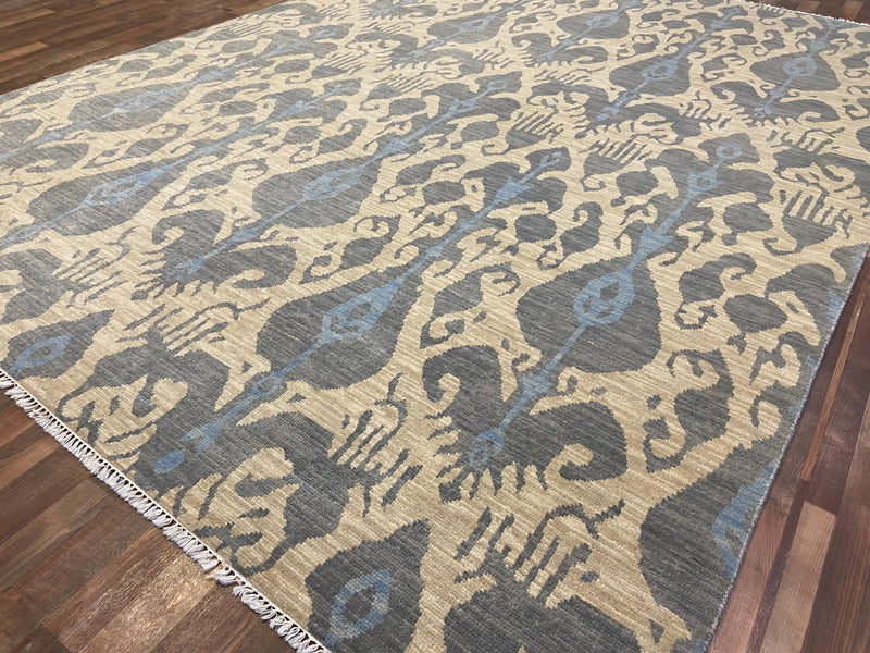 Fine Oushak Turkish Knot 9'0x12'0