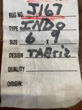 Type: Indo // Design: Tabriz 6'0x9'0