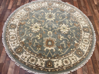 Round Oushak 5'11x5'9