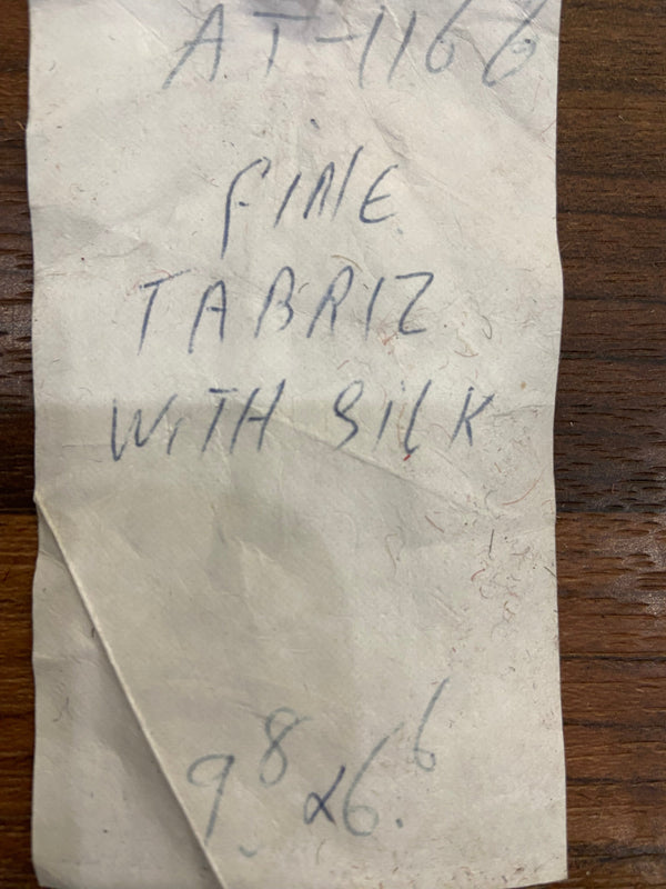 Fine Tabriz with Silk 9'8x6'6