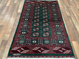 Indian Rug Hand Knotted Oriental Rug Boukara 3'0x5'0