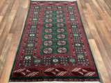 Indian Rug Hand Knotted Oriental Rug Boukara 3'0x5'0