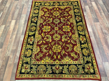 Indian Rug Hand Knotted Oriental Rug Design: Japour 6'0x4'0